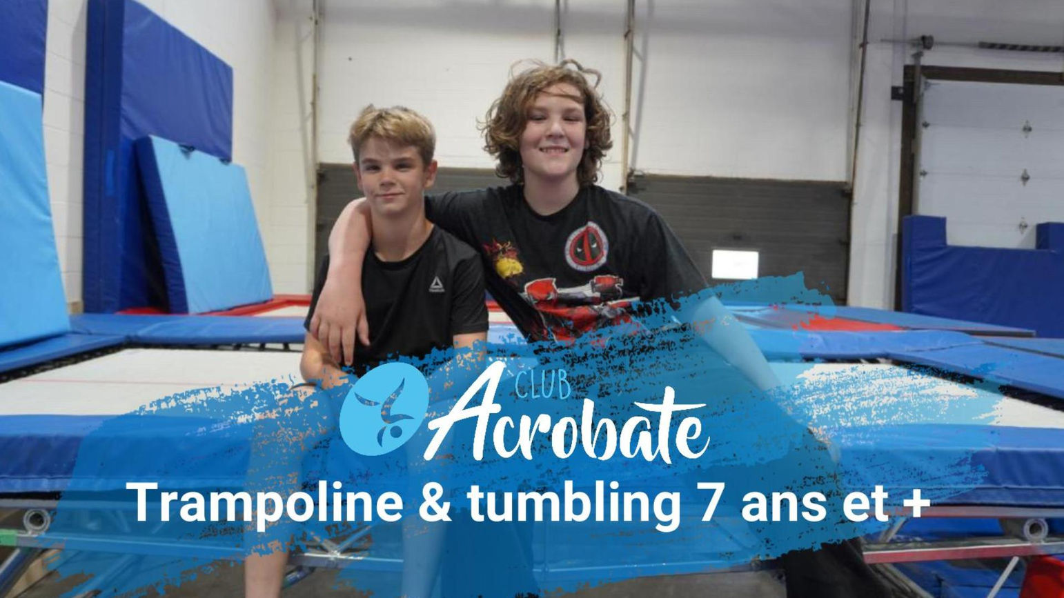 Cours 7 ans et + trampo & tumbling